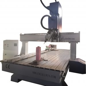 4 axis cnc router with rotated spindle