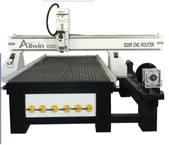 4 axis cnc router with rotary