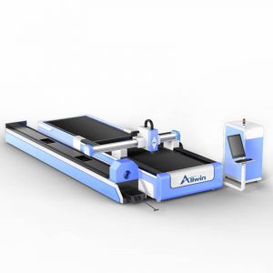 Laser tube cutting and metal steel cutting machine