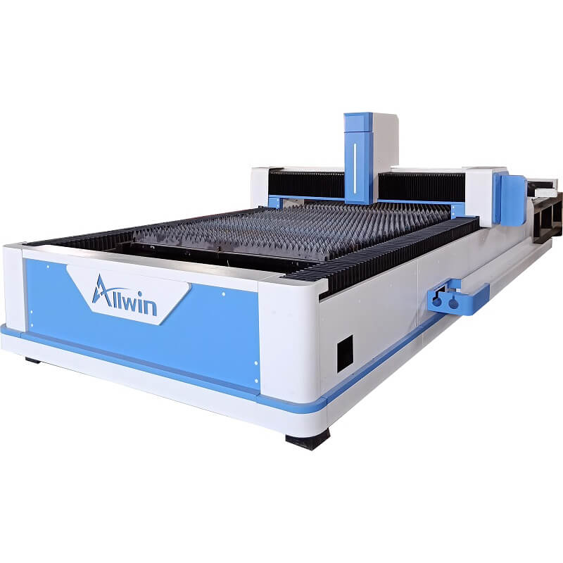laser cutter cutting stainless steel