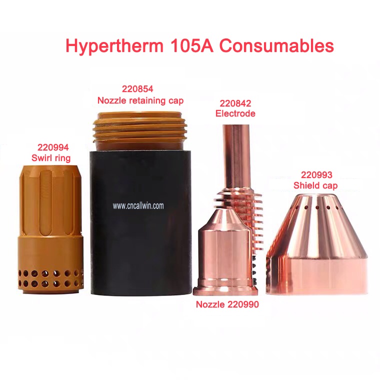 hypertherm powermax105 consumables