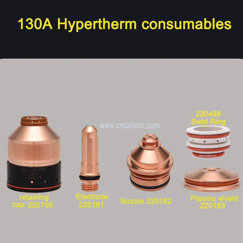 hypertherm powermax130A consumables