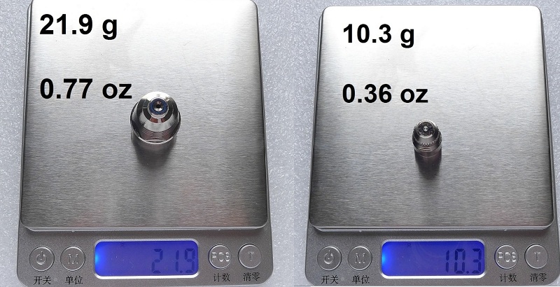 plasma nozzle weight