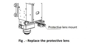 Replace protective lens