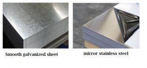 high reflective material with fiber laser