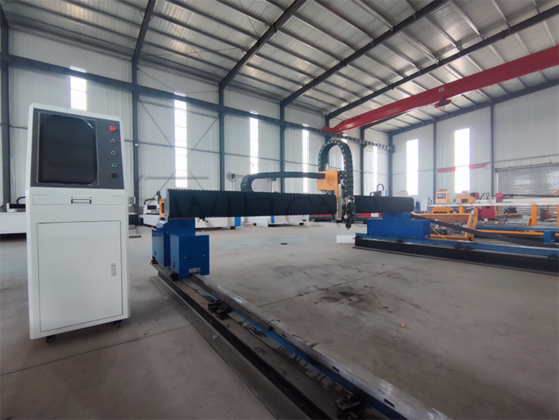 Heavy Gantry Laser Cutting Machine large format for meta 2l