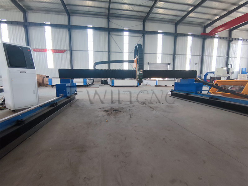 Heavy Gantry Laser Cutting Machine large format for metal 4
