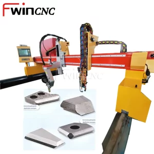 Fwincnc Five Axis Bevel Plasma Cutting Machine Metal 45 Degrees 5 Axis Beveling Plasma Cutter 拷贝