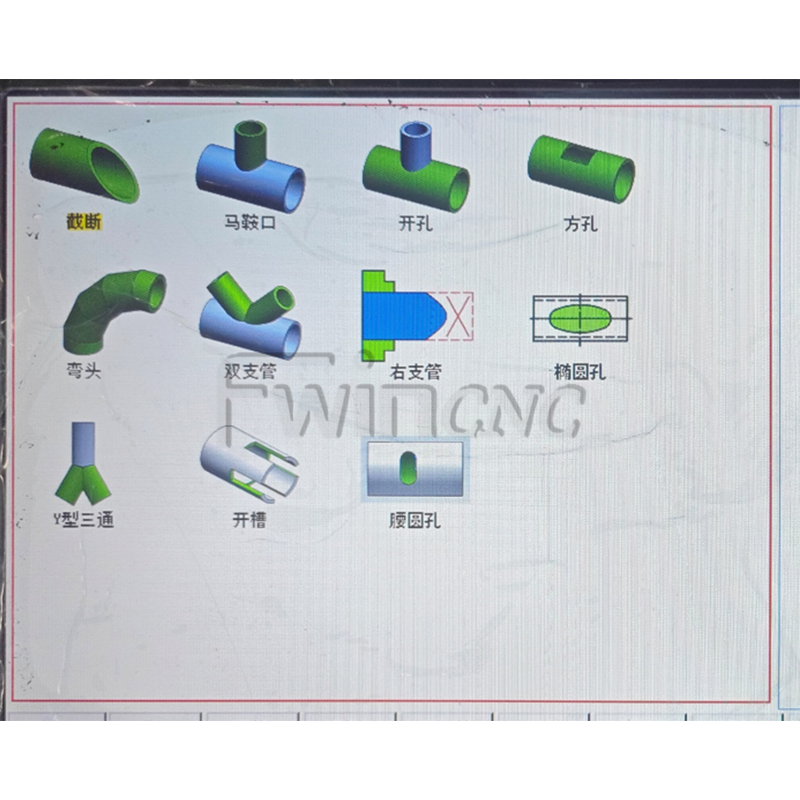 High Performance Round Pipe Cutting Machine for Precision CNC Plasma Tube Processing7