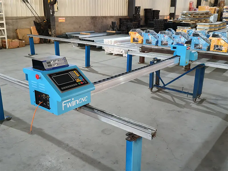 portable cnc plasma cutting machine in fwincnc factory choose a plasma cutting machine
